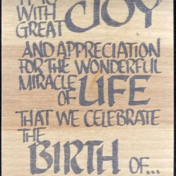 Rubber Stamps (New Birth/Precious Moments) - Picture 2 of 7